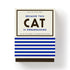 BECAUSE THIS CAT IS EMBARRASSIG - PET SHAME/PRAISE DECK - BRASS MONEKY; GALISON